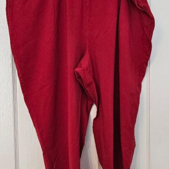 Red Capris - Size 2X Petite - Picture 1 of 1